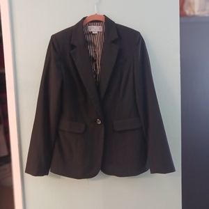 Black Fitted Blazer | Size Small